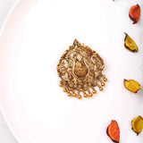Gold Polish nagas lakshmi pendant