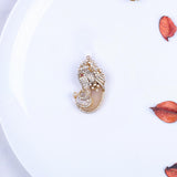 Gold Polish ganesh pendant