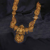 Gold Polish Deep Antique Long Necklace