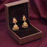 92.5 Silver Gold Plated Jhumkhas