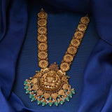 Shimmering Lakshmi with Elepant Necklace - Ivanah Silver