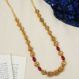 Gold Balls Necklace