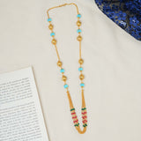 Beads short necklace