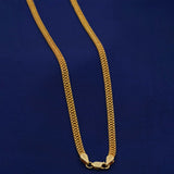 Delhi Chain 92.5 Sterling Silver With Gold Polish