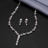 Western Style Short necklace With Silver Earrings 92.5 Sterling Silver